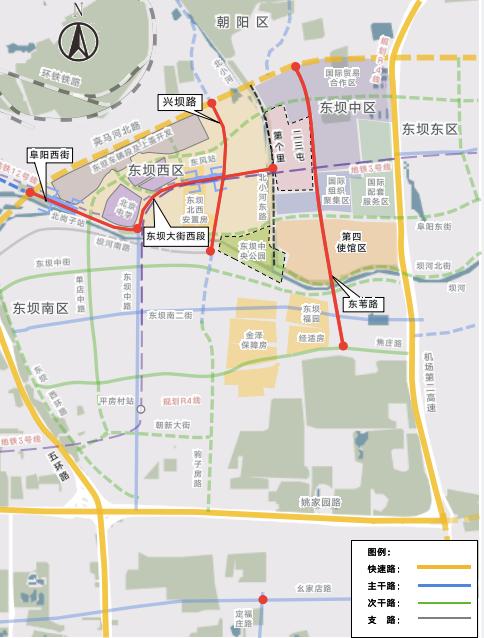  p>东坝大街西段是北京市朝阳区的道路. /p>