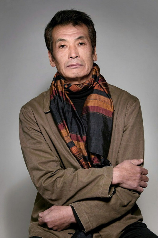 俳優 ダンサー 田中泯 和紙ポスター 身体気象研究所 舞塾