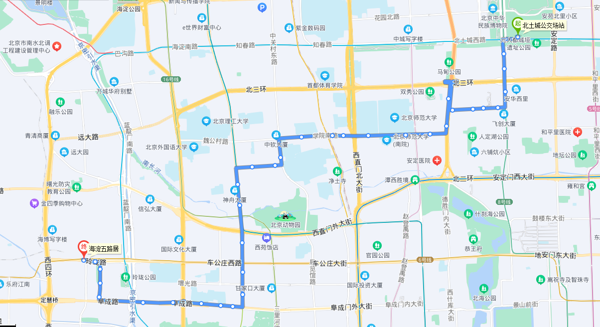 北京公交92路