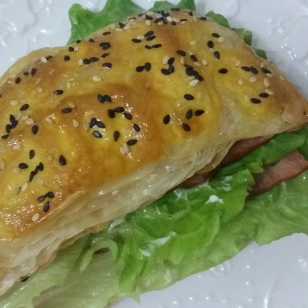 培根蛋法风烧饼