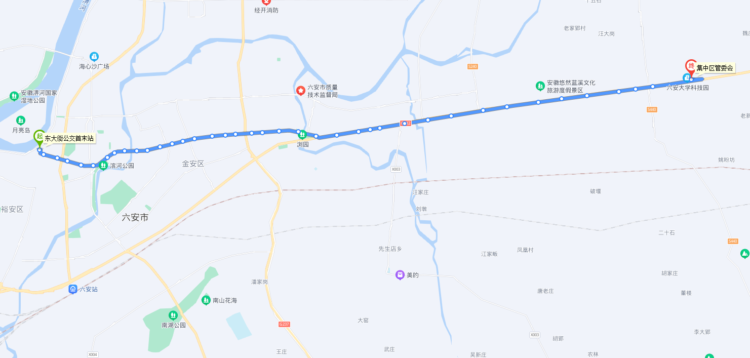 六安公交301路