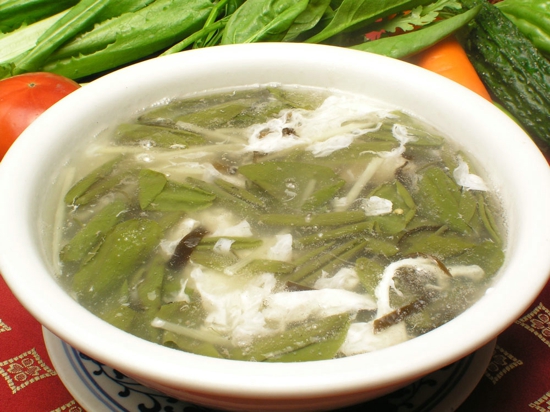 香菇莼菜汤