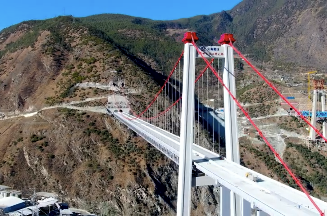 虎跳峡金沙江大桥