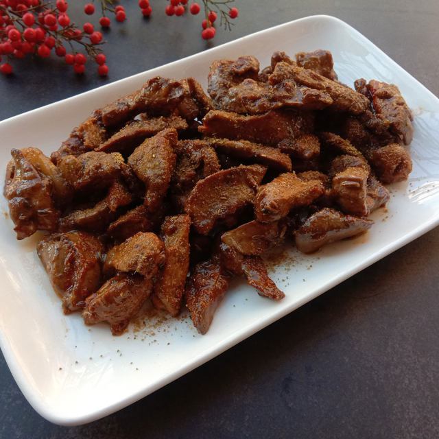 孜然鸡肝