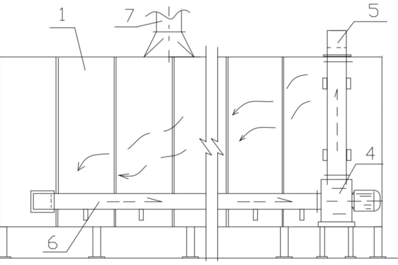 一种隧道式电加热固化炉