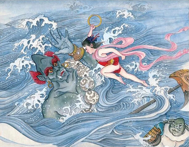  p>李艮,巡海夜叉名李艮 [gèn],是出自于明代神怪小说《 a target="