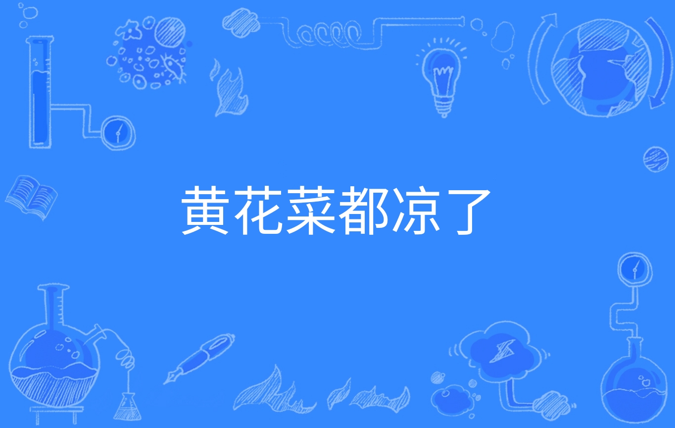黄花菜都凉了