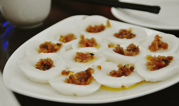 潮州笋粿是潮汕地区以粳米,竹笋等原料做成