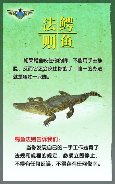  p>这是经济学交易技术法则之一,也叫" b>鳄鱼效应 /b>",它的意思是