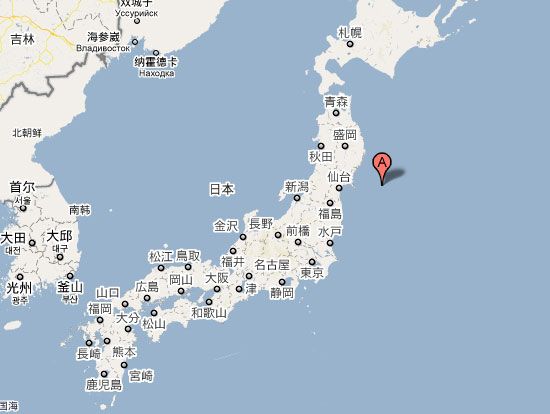 8·22日本东部海域地震