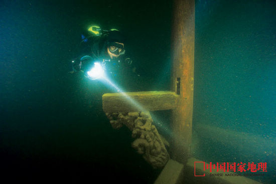 千岛湖水下古城