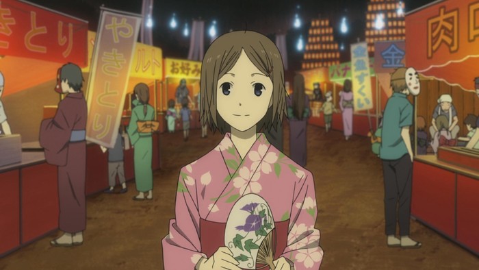  p>竹川萤,指的是《萤火之森》的女主角,小时候在森林了迷路,遇见了