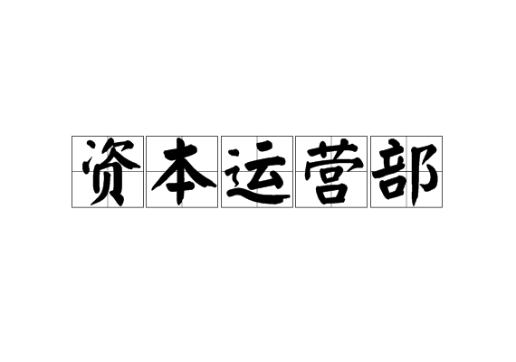 资本运营部