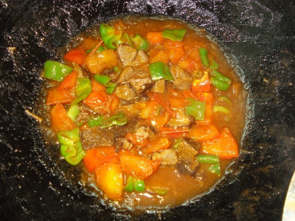 红烧牛肉西红柿