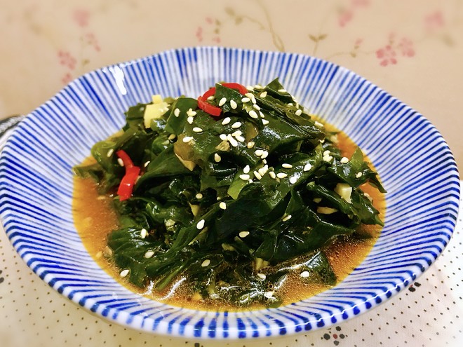 裙带菜凉拌