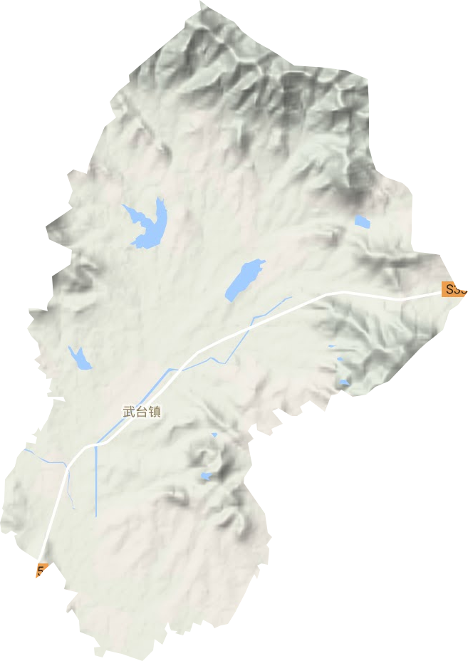 <p>地形图