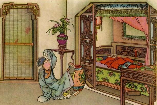 一组精美的《白蛇传》年画，出自天津杨柳青画社_百科TA说