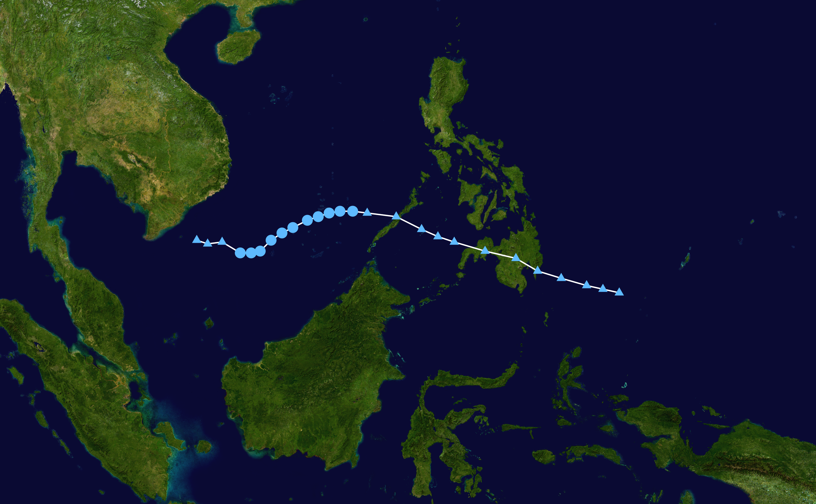 2020年太平洋台风季第23个被命名的风暴