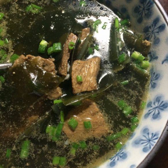 海带牛肉汤