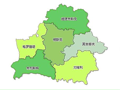白俄罗斯行政区划