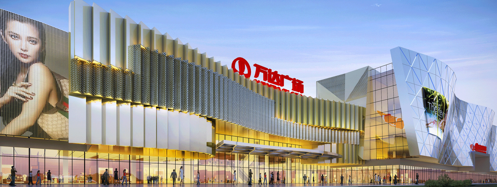 余姚万达广场位于宁波市余姚市兰江街道四明