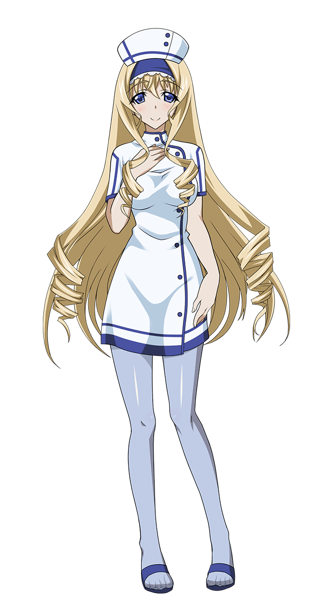 改编动画中的女主角之一,金发碧眼,白皮肤的欧洲女孩,一个贵族大企业