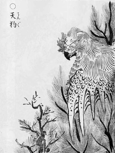 天狗（日本神话传说中的一种生物）_百度百科