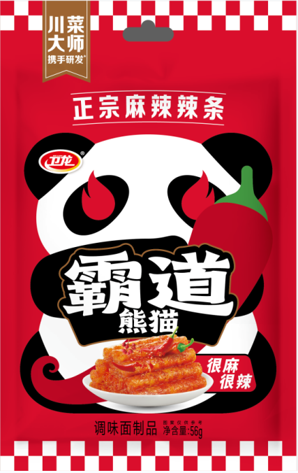 卫龙霸道熊猫麻辣辣条