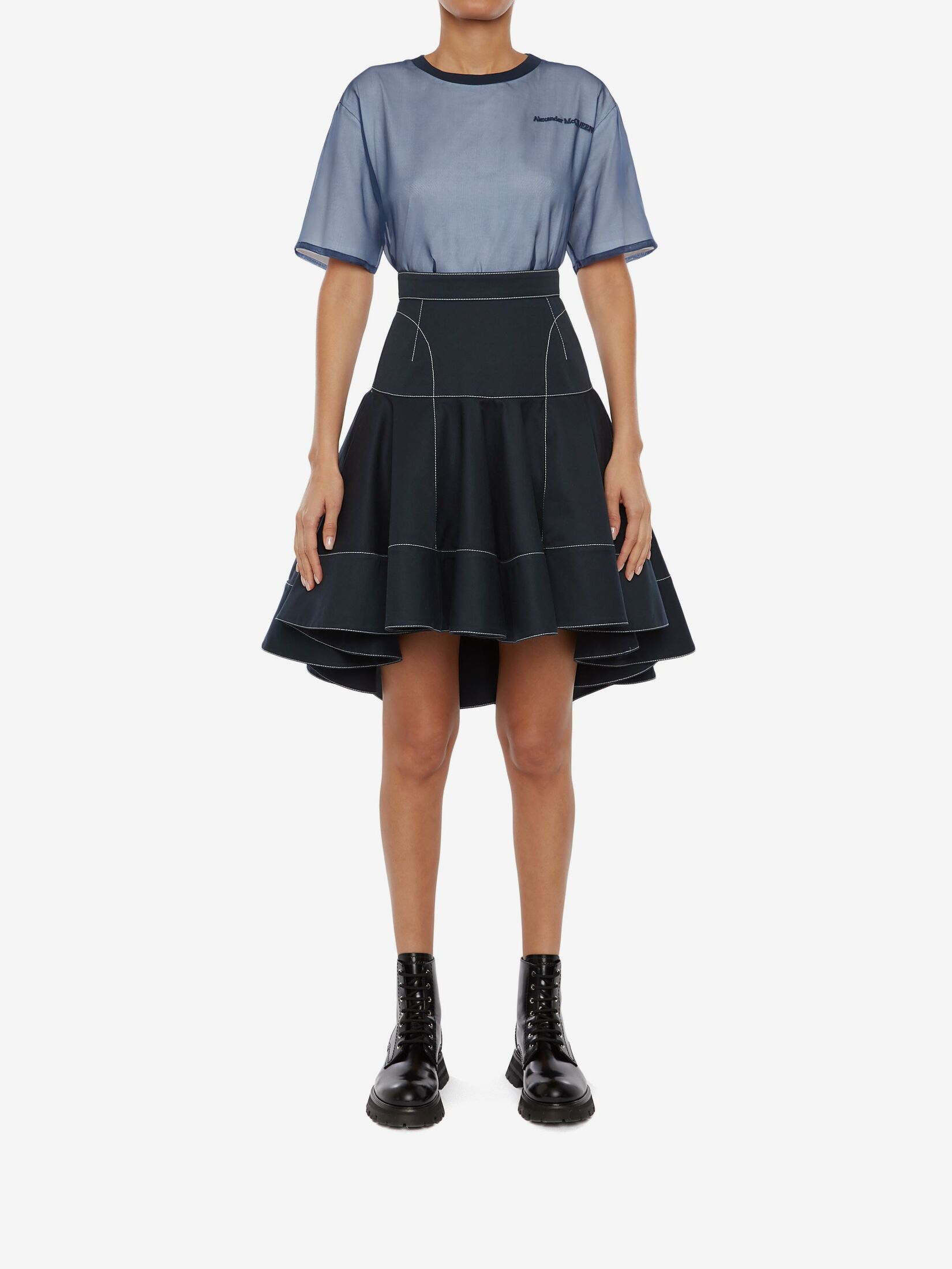 signature 欧根纱t恤