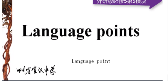 Language point_百度百科