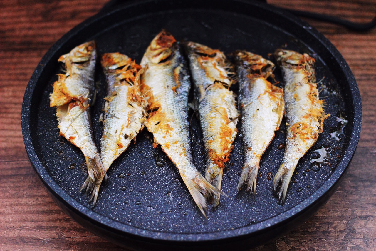 油煎海鲫鱼