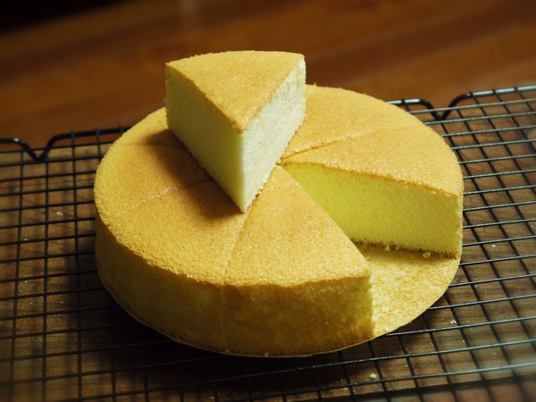 全蛋海绵蛋糕8寸