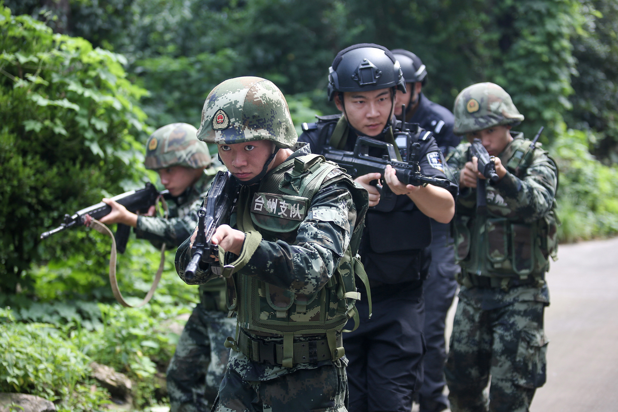 按层次,分为战略,战役和战术联合训练;按对象,分为军兵种,军警民和多