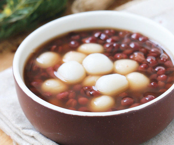 红豆糯米圆子