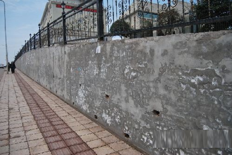 挡土墙排水设施