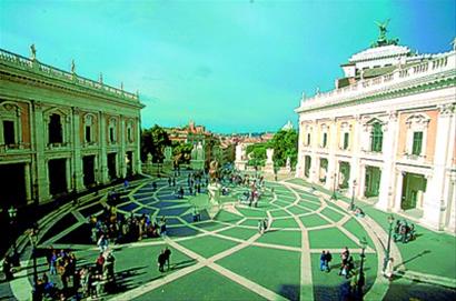 data-id="go0icppi4f">也叫市政广场(the capitol ),卡比多广场在罗马