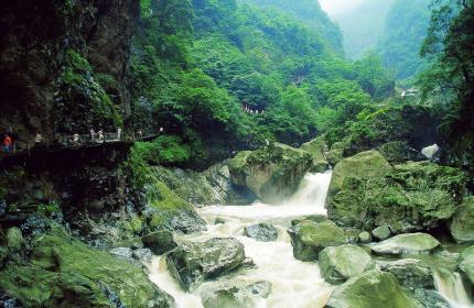 龙门山风景名胜区