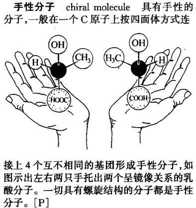  p>分子的旋光性最早由十九世纪的pasteur发现.