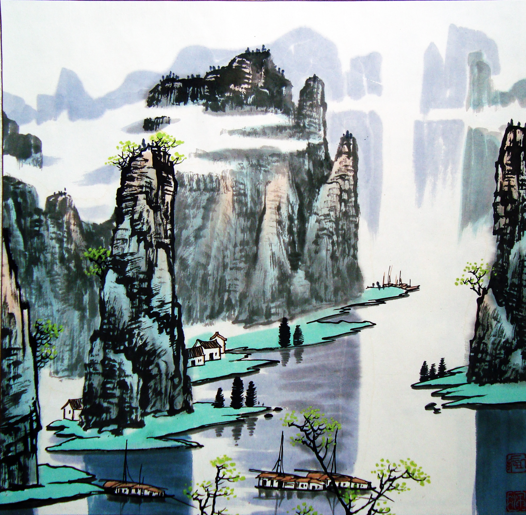 桂林山水甲天下