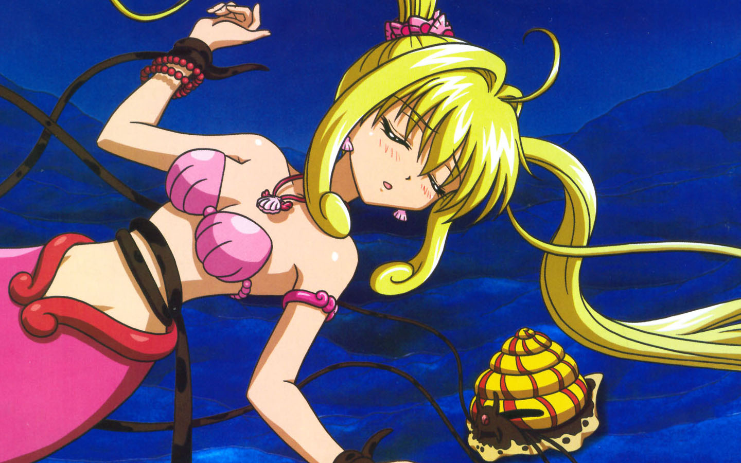  p>织本星罗,《人鱼的旋律》中的人物,一个很有勇气的女孩子,在同伴们