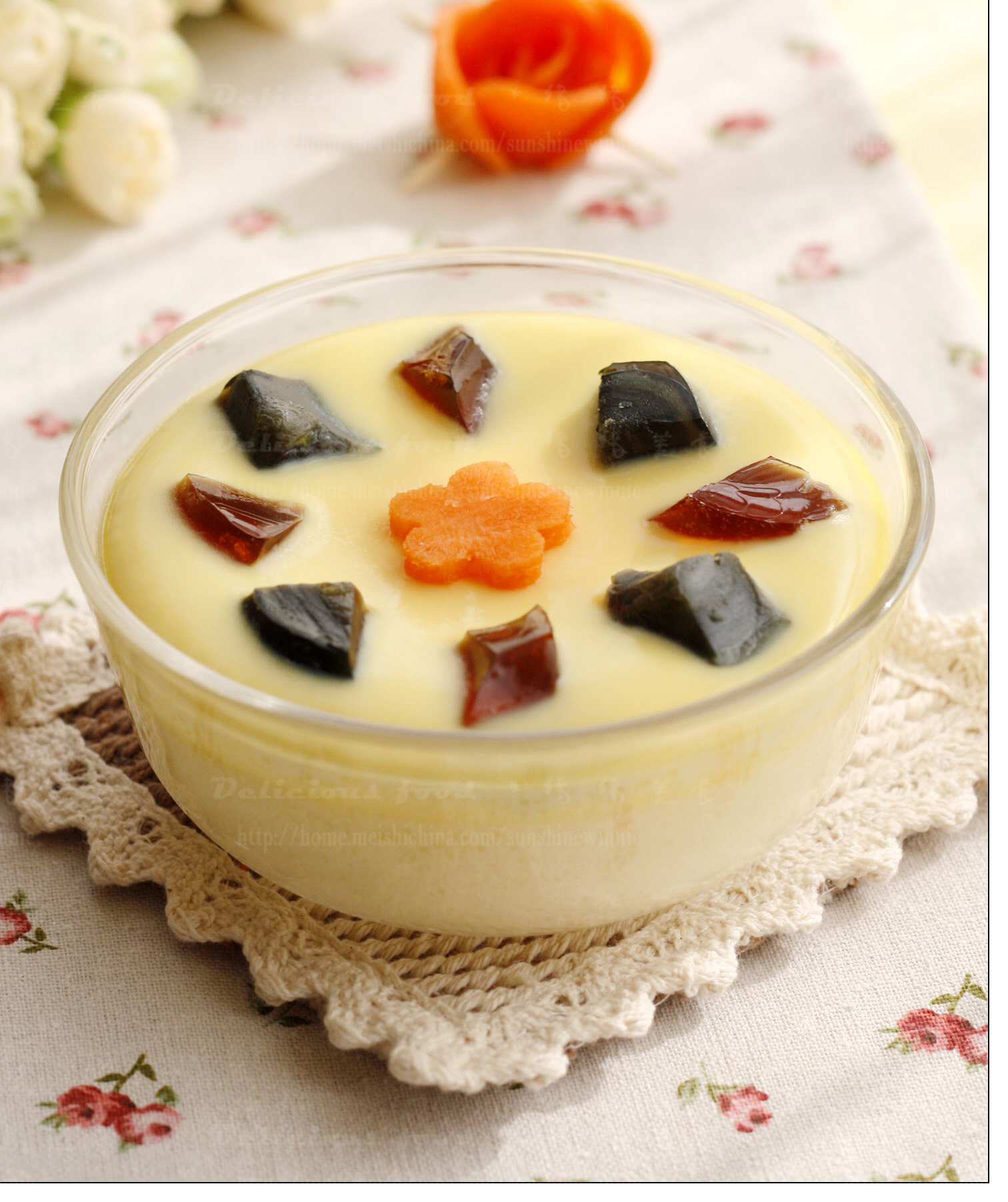 三鲜豆腐鸡蛋羹