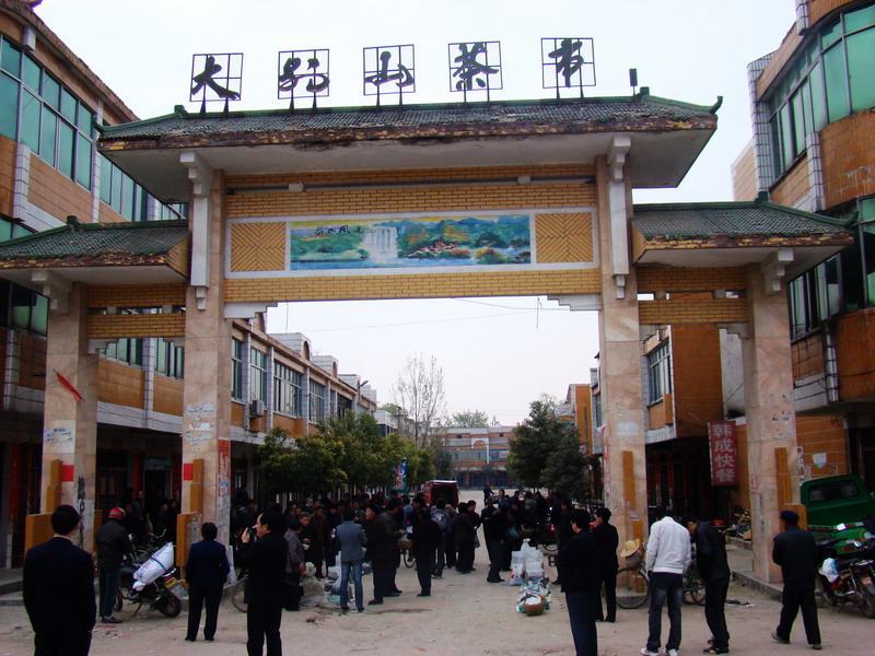 潢(川),新(县),商(城)四县结合部的河南省光山县白雀园镇,是河南省