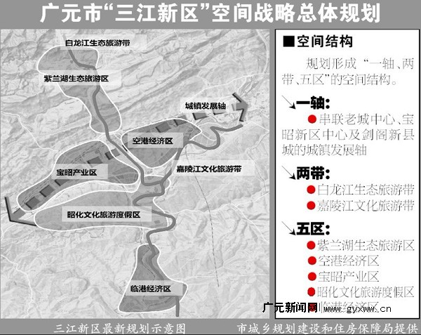 广元三江新区