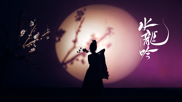 水龙吟江湖月夜图