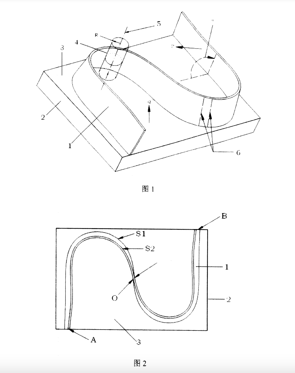 综合检测数控铣床精度的"s"形检测试件及其检测方法