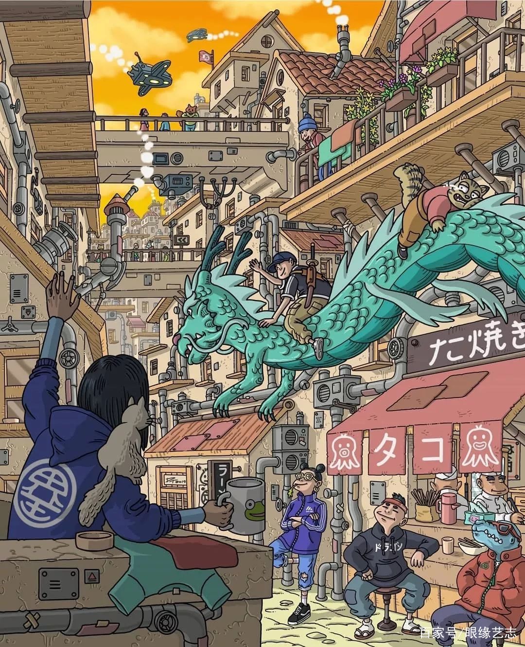 不要总是 赛博朋克 科幻漫画也可以是幽默可爱的 百科ta说