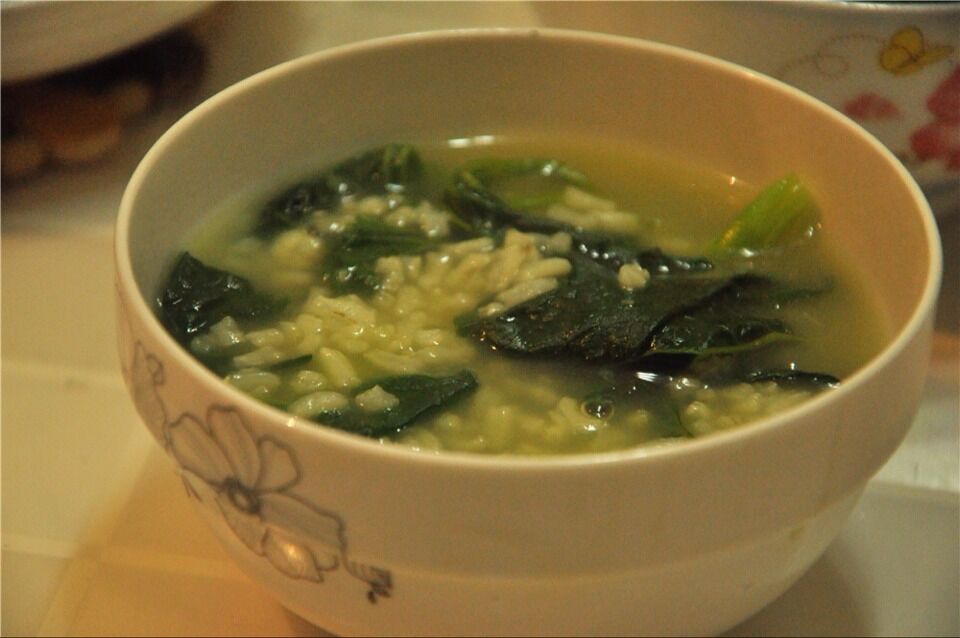冬寒菜稀饭