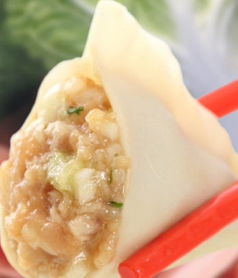 鲜肉大白菜饺子