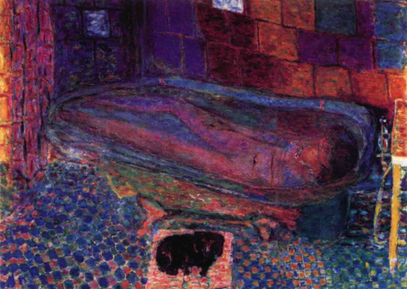 《浴缸的裸妇和小狗》是画家博纳尔于1941