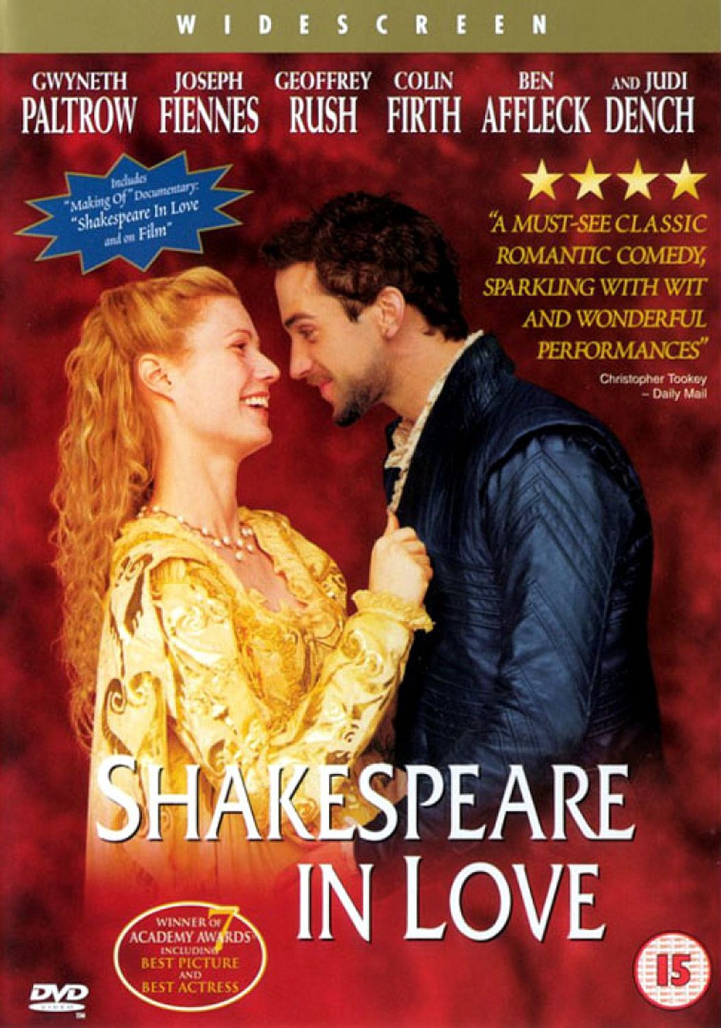 莎翁情史shakespeareinlove(1998)